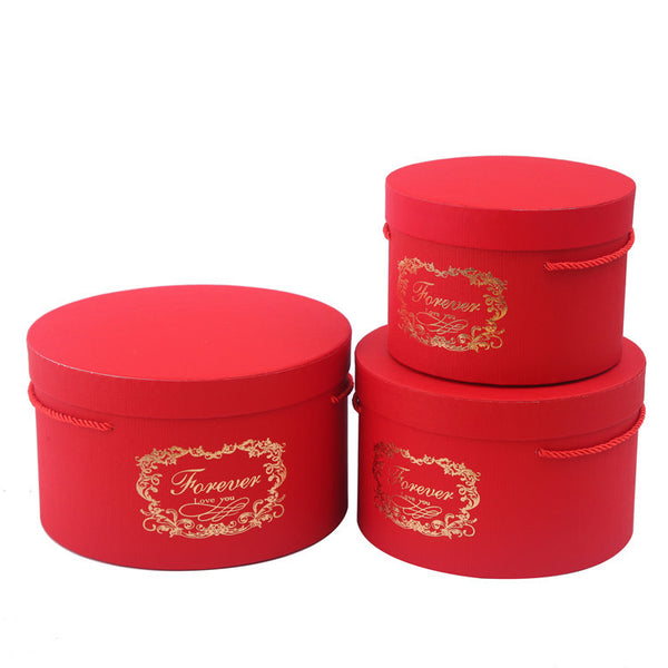 Round Hat Box Set of 3