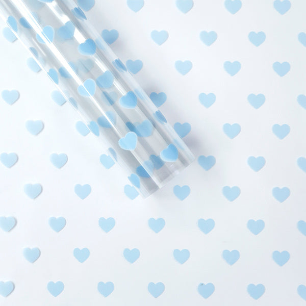 Little Heart Clear Wrapping Paper