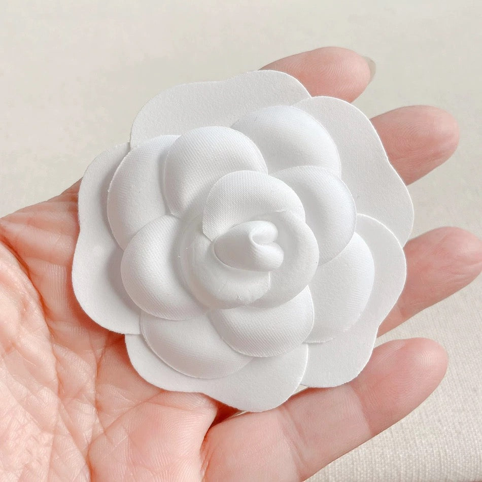 3D Camelia Flower Sticker - pack of 5