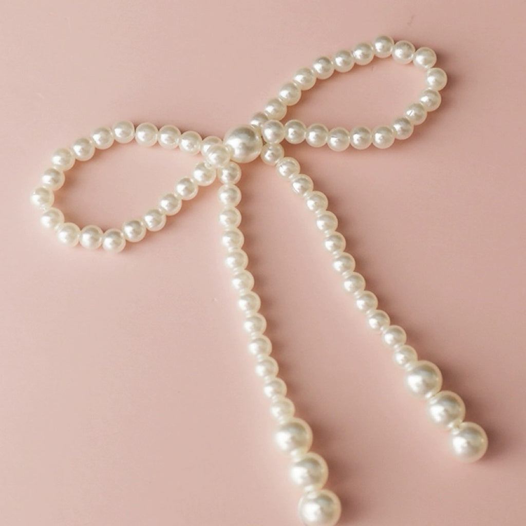 Pear Bow Pearl Bow β theflowerroomsupply