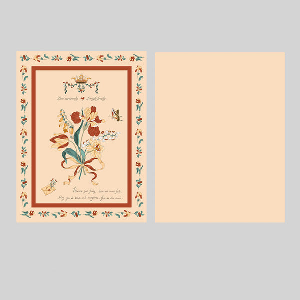 Royal Flower Wrapping Paper