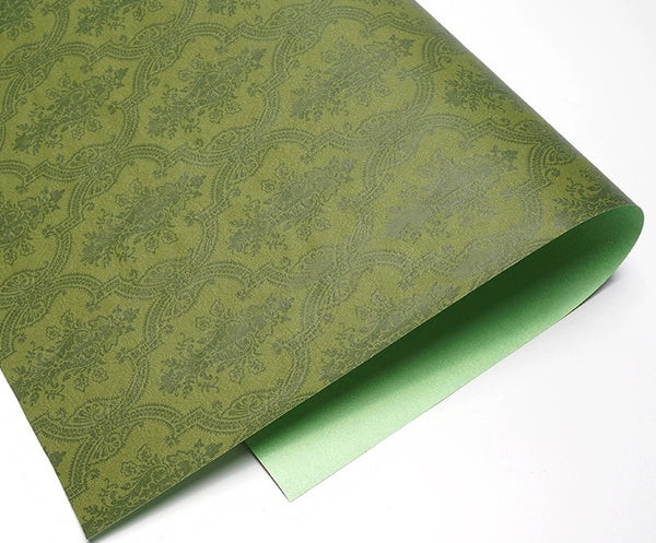 Vintage Wallpaper Kraft Wrapping Paper