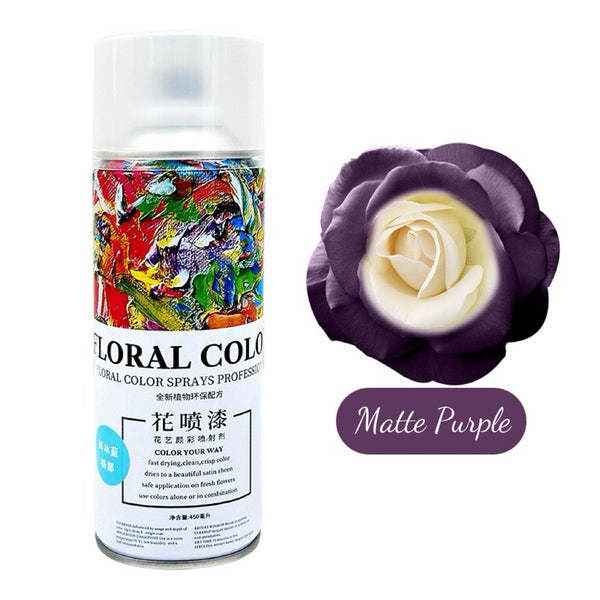 Floral Spray Paint - scented/no harsh chemical smell/fast drying