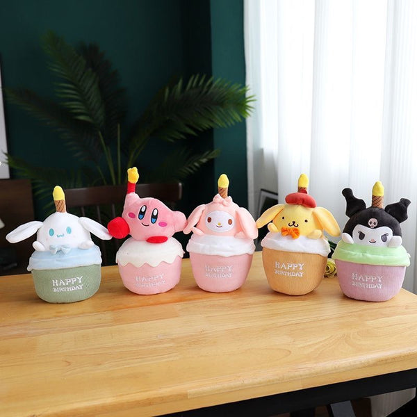 Birthday Cake Friends Plushie