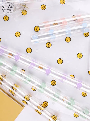 Smiley Face Cellophane Wrapping Paper