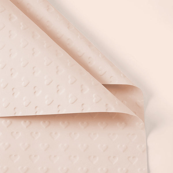 Imprinted Heart Wrapping Paper