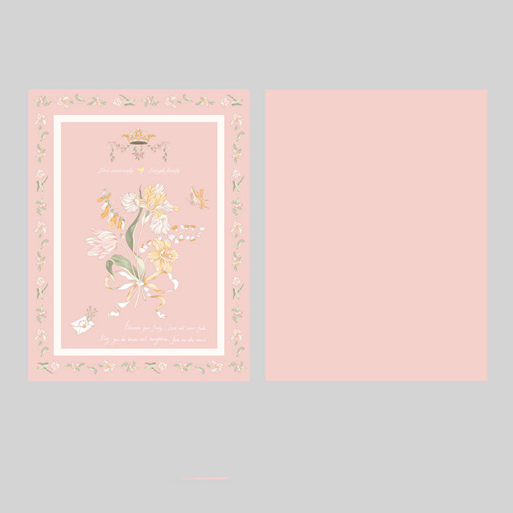 Royal Flower Wrapping Paper