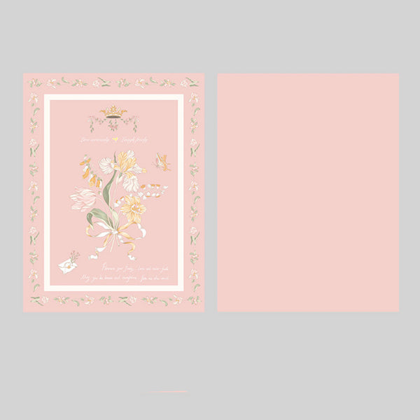 Royal Flower Wrapping Paper