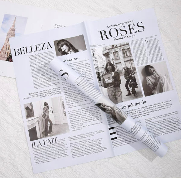 Newspaper Wrapping Paper