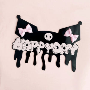 Kuromi Birthday Topper