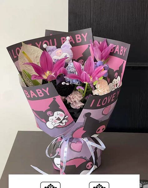 Kuromi Wrapping Paper