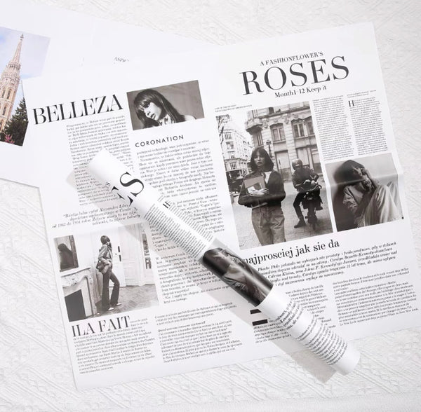 Newspaper Wrapping Paper