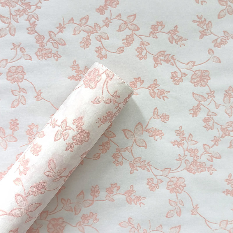 Light Floral Waterproof Wrapping Paper