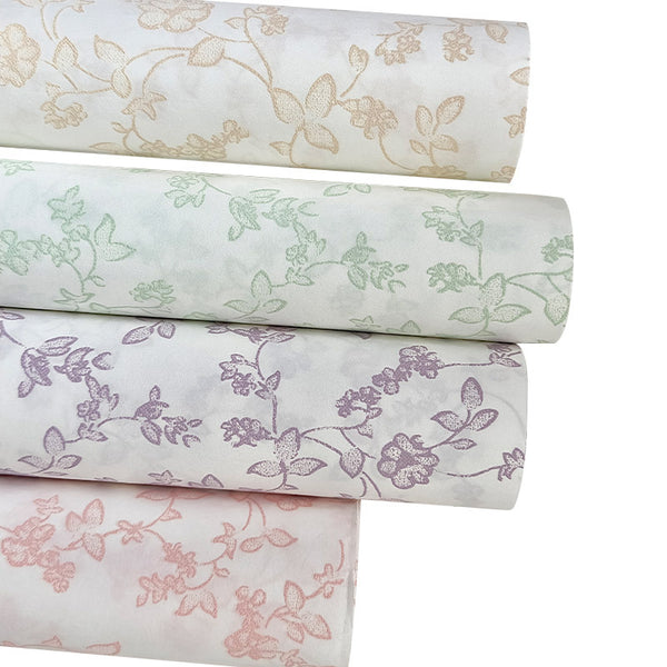 Light Floral Waterproof Wrapping Paper