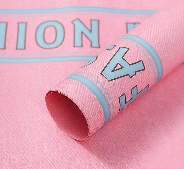 Denim Wash Wrapping Paper