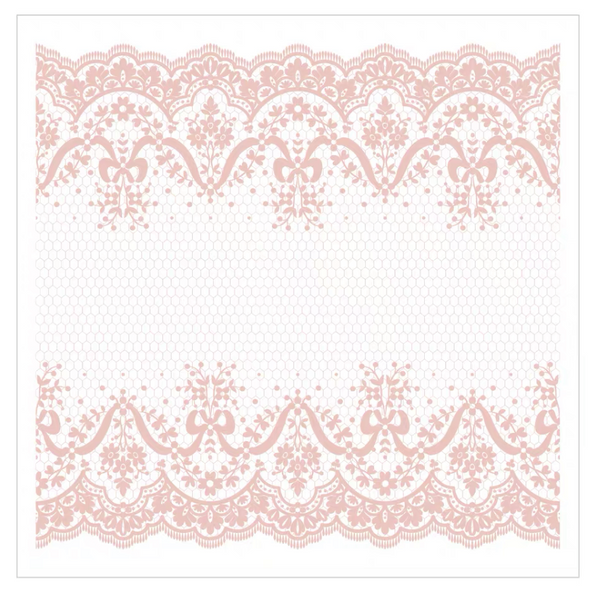 Doily Waterproof Wrapping Paper