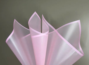 Colorful Edge Foggy Waterproof Wrapping Paper