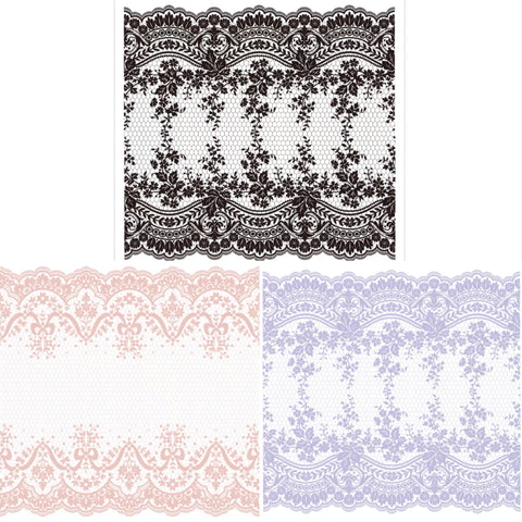 Doily Waterproof Wrapping Paper