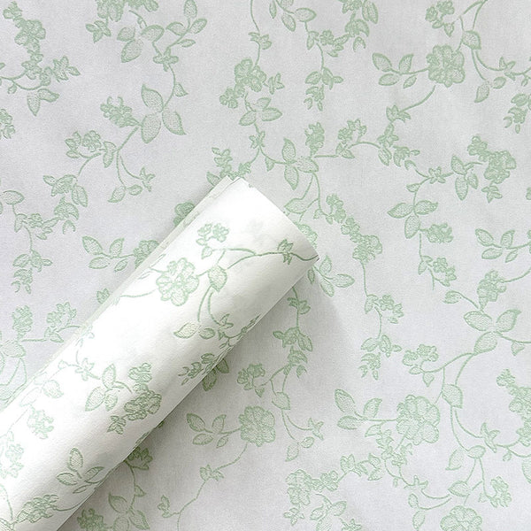 Light Floral Waterproof Wrapping Paper