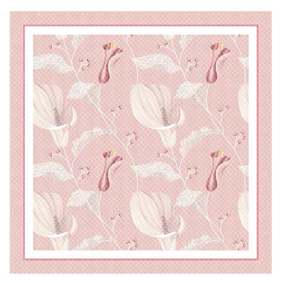 Flower Handkerchief Wrapping Paper