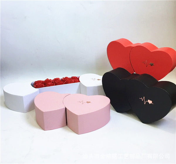 Dual Heart Flower Box