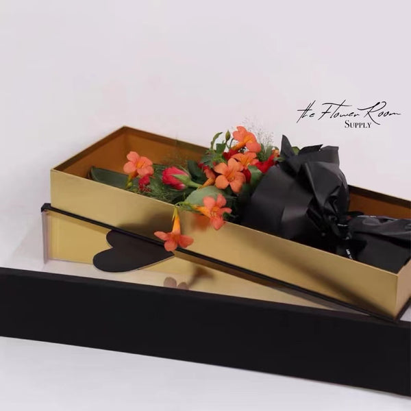 Amelia - rectangle acrylic box with heart