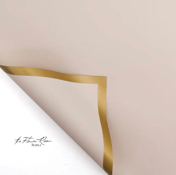 Gold Edge Waterproof Paper