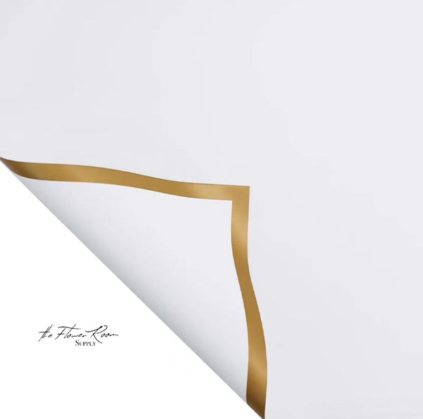 Gold Edge Waterproof Paper