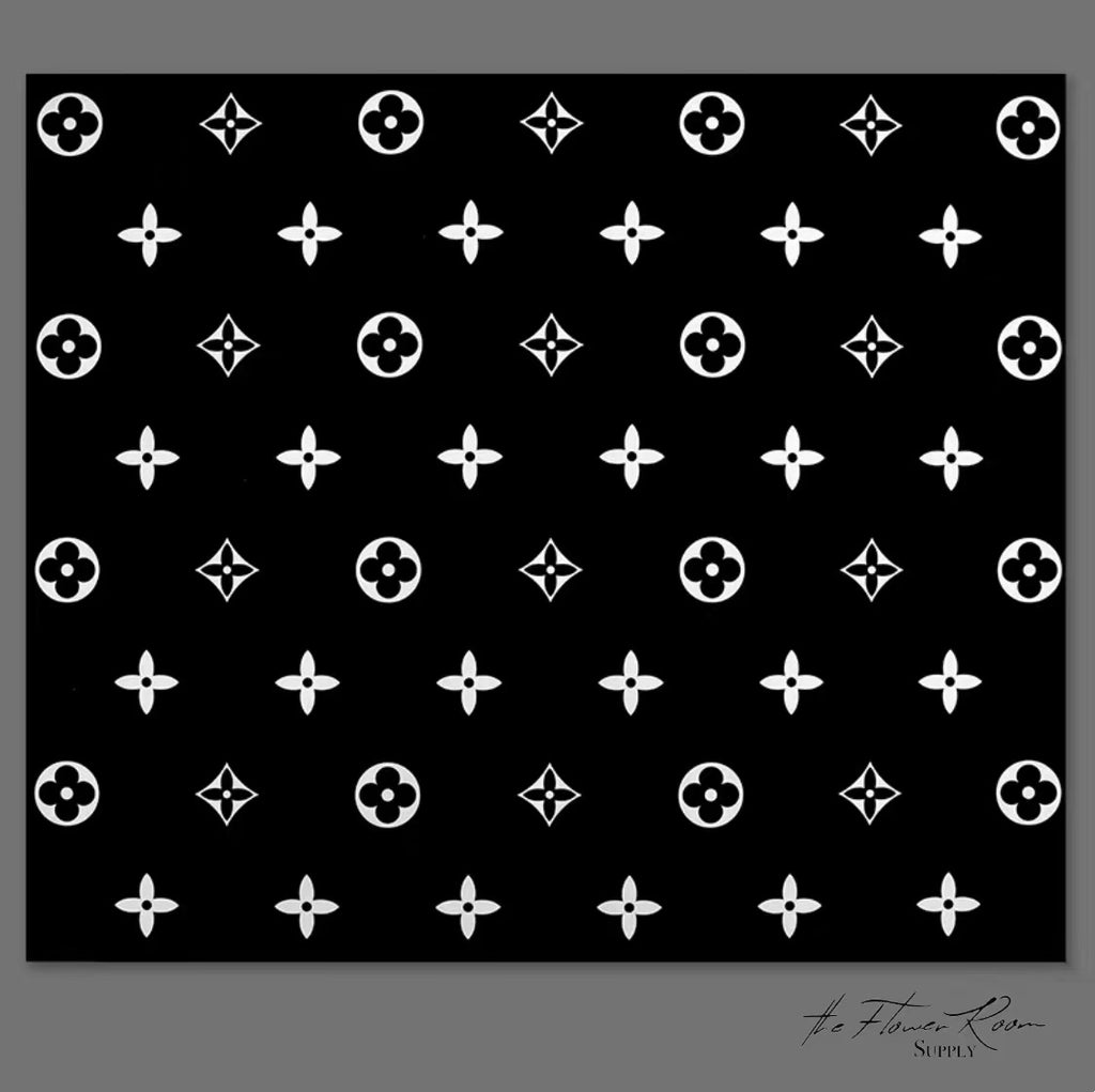 lv flower wrapping paper