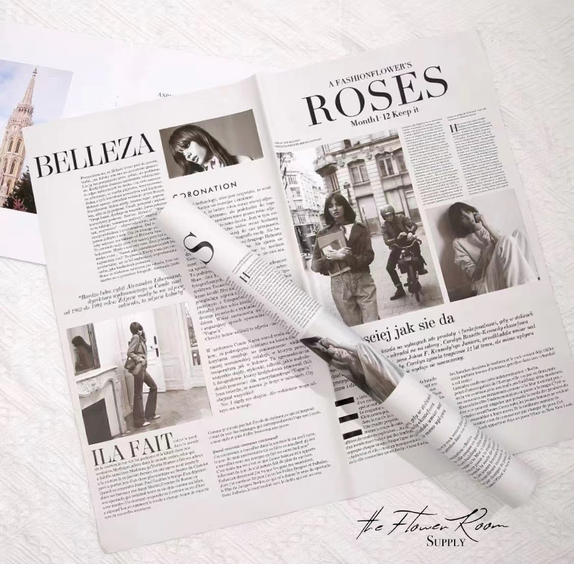 Newspaper Wrapping Paper – theflowerroomsupply