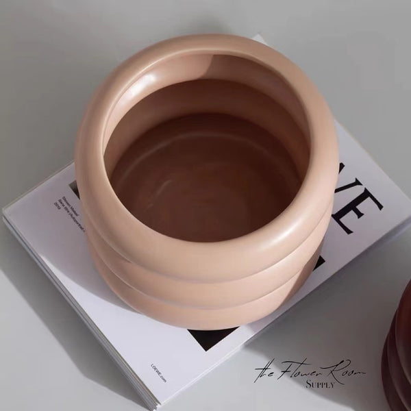 Stacked Donut Vase
